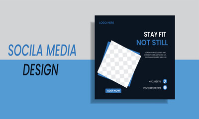 Digital business marketing social media post & web banner Digital business marketing social media post and web banner