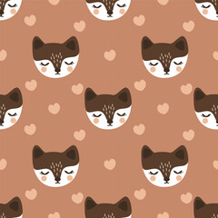 Autumn vector ilustration seamless patern.Great for textile,fabric,wrapping paper,and any print.