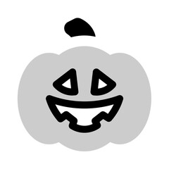 scary pumpkin icon with bulk style, perfect for user interface projects