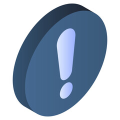 Modern design icon of error