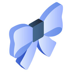 Trendy design icon of bowtie