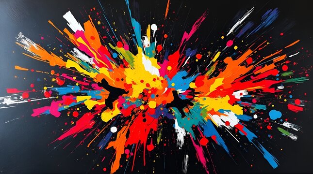 Moderne Kunst. Generative AI Technologie