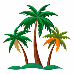 palm tree vector illustration