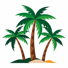 palm tree vector illustration