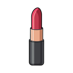 Fototapeta premium Lipstick vector art illustrator.