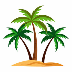 palm tree vector illustration