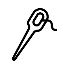 Needle and Thread line icon