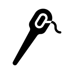 Needle and Thread glyph icon