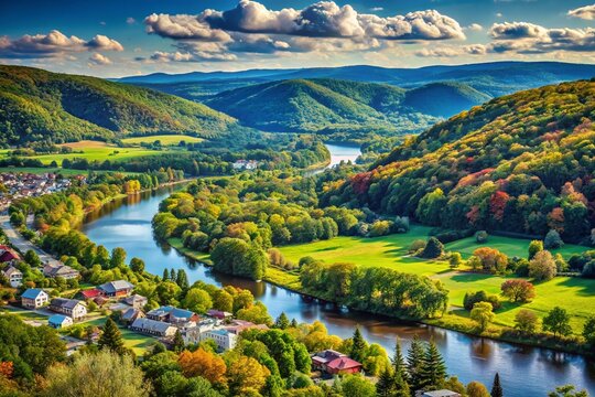 Luzerne County Pennsylvania: Scenic Views, Hiking Trails, Historical Sites, Mountains, Rivers, Towns, Attractions, Picturesque Landscapes,  Nature Photography, Travel Destination, Pennsylvania Tourism