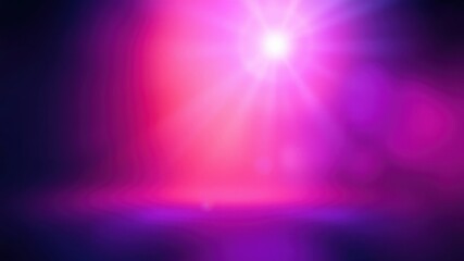 Obraz premium Abstract Pink and Purple Glowing Light Background with Bright Center