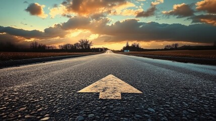 Visual representation of choosing a path 