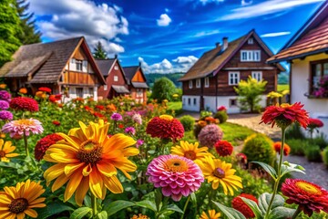 Macro Photography: Village Life, Rural Scenery, Detailed Textures, Insect Closeup, Flower Macro, Village Plants, Nature's Beauty, Regional Flora, Countryside Details