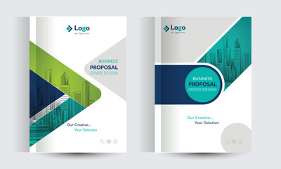 Corporate Business Proposal Cover Design Template
