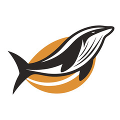 silhouette of a fish