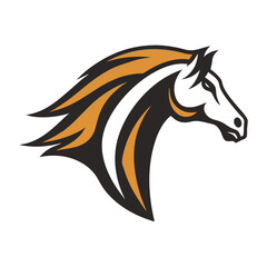 horse head silhouette