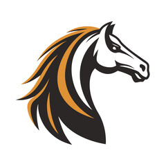 horse head silhouette