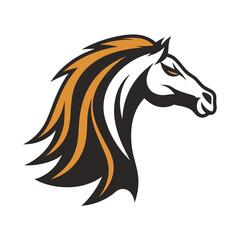 horse head silhouette