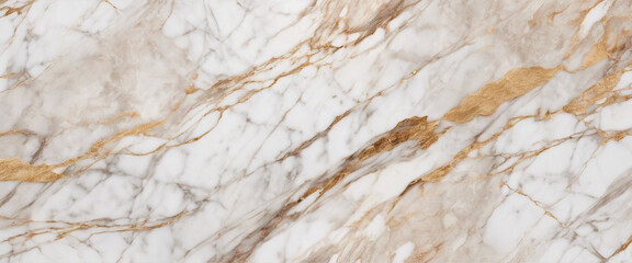 Textura de mármore natural branco com dourado