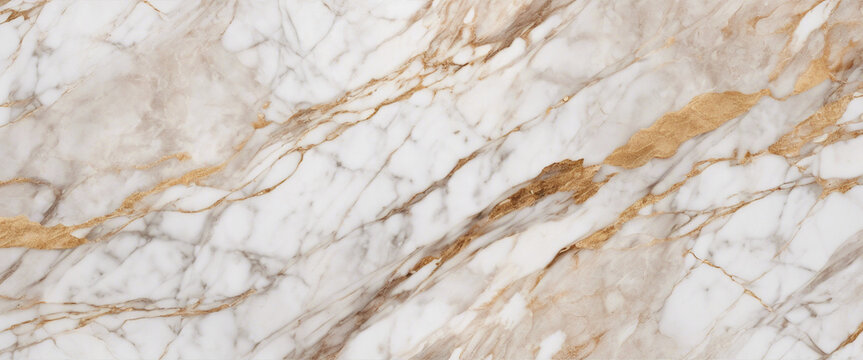 Textura de m&aacute;rmore natural branco com dourado