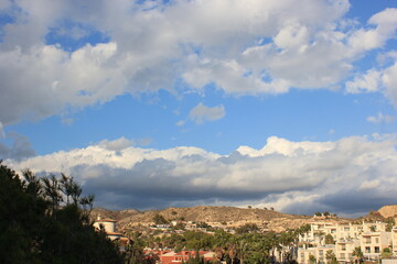 Fototapeta premium view of the mountains