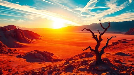 "Vibrant Moon Valley