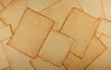 Fototapeta premium Old antique paper parchment sheets background