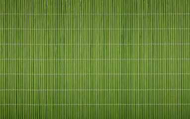 Geen bamboo wood mat background texture