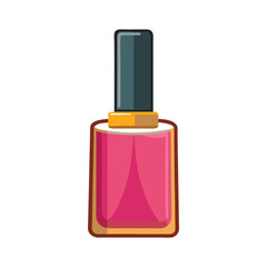 Nail polish vector art illustrator.