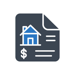 Home Financial Document Icon