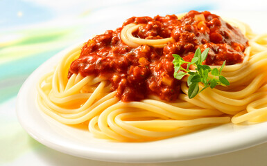 Spaghetti Bolognese, Nudeln, Pasta, Italien, 