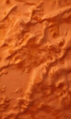 Obraz premium Velvet texture of seamless brick textile against bright orange matte background in macro photography, macro, seamless brick, velvet