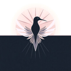 Fototapeta premium Photo of a kiwi bird, isolated on a white background, kiwi bird Generative AI