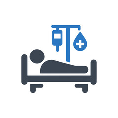 Hospital Patient Care Icon