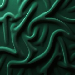 Obraz premium Rich green fabric with soft folds perfect for luxurious and elegant design projects.