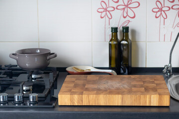 Cabbage and carrot dish at home in the kitchen. Step-by-step instructions