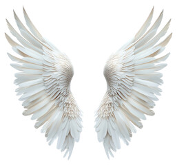 Fototapeta premium PNG Feather white wings flying feathers feathered spiritual.
