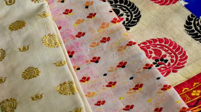 25 years old Traditional Assamese Silk Mekhela Chador of Assam 13