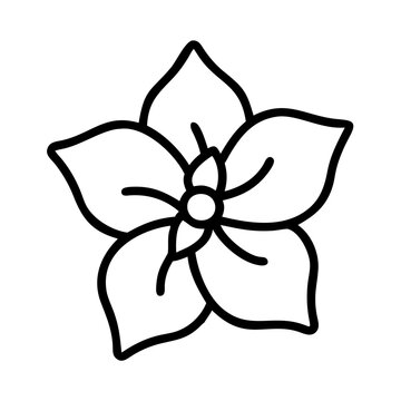 recommend clip art: bougainvillea icon, flower line art, flower icon - Minimalistic black outline illustration of bougainvillea flower, perfect for icons, logos, and floral-themed designs.
                    
                    