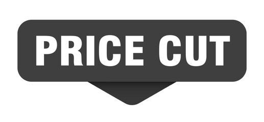 PRICE CUT button, banner