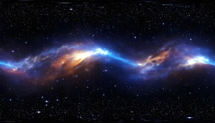 Night sky - Universe filled with stars, nebula and galaxy