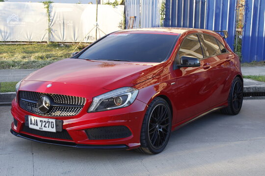 Mercedes benz a180 at DBTK Auto Salon in Pasig, Philippines