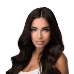 Naklejka premium beautiful elegant young woman, AI generated