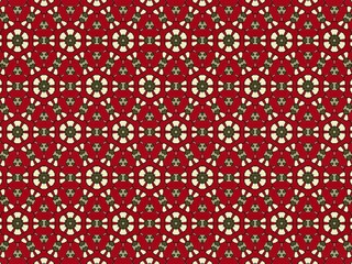 Christmas Essence in Geometric Patterns