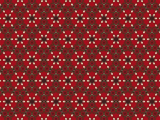 Christmas Essence in Geometric Patterns