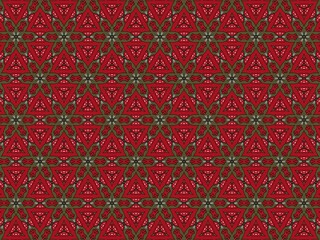 Christmas Essence in Geometric Patterns