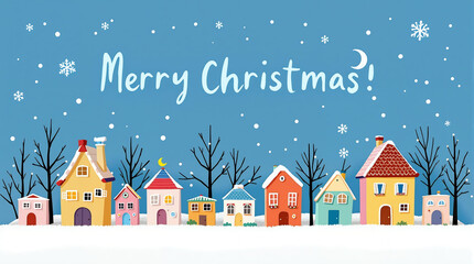 Christmas cards, New Year's cards, banners: Santa Claus, reindeer, Christmas trees, candles, cookies, chocolate, snowballs, snowmen, and more