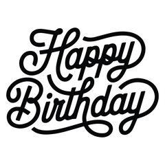 Obraz premium Happy birthday concept vector