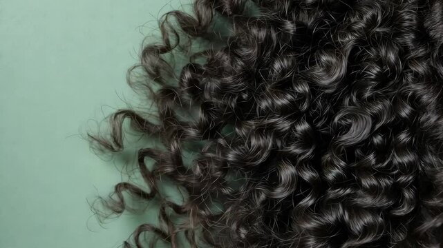 Dark Brown Kinky Coils: A bundle of dark brown kinky coiled pic