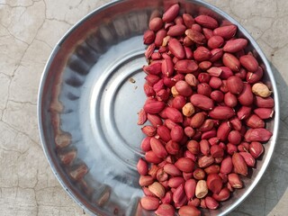 Red groundnut beans 