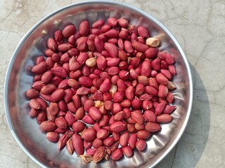 Red groundnut beans 